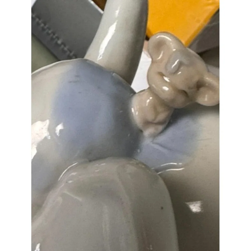 Enesco Ceramic Elephant Night Light Piggy Bank Corded Electric‎ Nursery Decor